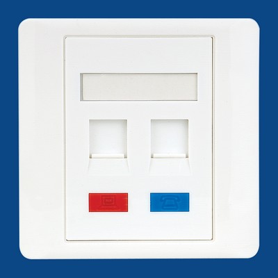 <b>AV TW-06 de la red de teléfono Placas de</b> AV TW-06 Dos teléfonos Placas de Red - Placas de fabricado en China 