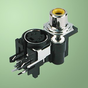 Terminal DIN-420-2 televisores VIDEO S Terminal DIN-420-2 televisores VIDEO S - S Jack fabricado en China 