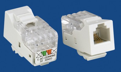  manufactured in China  TM-4004 Cat3 Ethernet Voice keystone jack  distributor