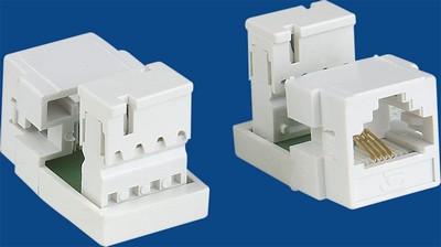  made in china  TM-4302 Connector Cat3 RJ11 Voice keystone jack  distributor