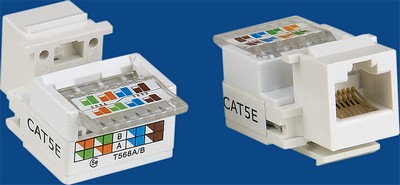 TM 8007-jack keystone Cat.5E Data TM 8007-Cat.5E jack keystone red de datos - Cat.6/Cat.5E red RJ45 Keystone Jacks Los fabricantes chinos 
