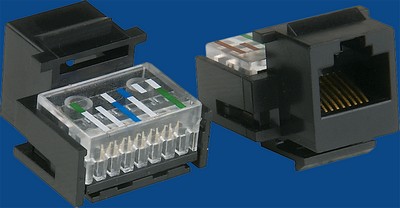TM-8014 RJ45 jack keystone datos Cat.5E TM-8014 RJ45 Cat.5E jack keystone Data Conectores - Cat.6/Cat.5E red RJ45 Keystone Jacks hecho en China 