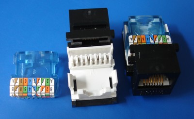 TM-8019 Cat.5E RJ45 keystone jack Conector de Datos TM-8019 Cat.5E RJ45 keystone jack Conector de Datos - Cat.6/Cat.5E red RJ45 Keystone Jacks hecho en China 