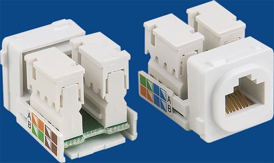 TM-8101 Cat.5E jack keystone datos RJ45 TM-8101 Cat.5E RJ45 jack keystone Data Network - Cat.6/Cat.5E red RJ45 Keystone Jacks fabricado en China 