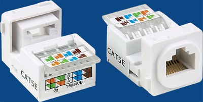 TM-8116 Cat.5E jack keystone Data Conectores TM-8116 Cat.5E Conectores jack keystone Data Network - Cat.6/Cat.5E red RJ45 Keystone Jacks Los fabricantes chinos 