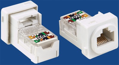 TM 8123-Cat.5E jack keystone red de datos TM-8123 Cat.5E RJ45 jack keystone Data Network - Cat.6/Cat.5E red RJ45 Keystone Jacks hecho en China 