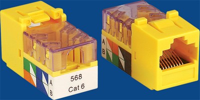 TM 8402-Cat.5E Cable jack de  TM 8402-Cat.5E Cable jack keystone red de datos - Cat.6/Cat.5E red RJ45 Keystone Jacks fabricado en China 