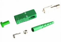 Conector de fibra SC / APC monomodo con 3.0mm de arranque Conector de fibra SC / APC monomodo con 3.0mm de arranque - Conectores de Fibra Óptica hecho en China 