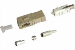 SC conector de fibra multimodo con arranque 0.9mm SC conector de fibra multimodo con arranque 0.9mm - Conectores de Fibra Óptica hecho en China 