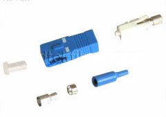 Conector de fibra SC monomodo con 0,9 mm de arranque Conector de fibra SC monomodo con 0,9 mm de arranque - Conectores de Fibra Óptica fabricado en China 